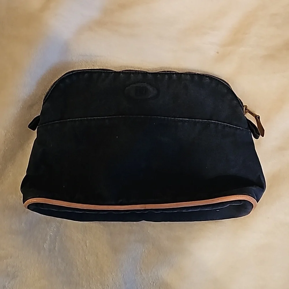 HERMES Toile Bolide Trousseau de Voyage MM Vintage Authentic EUC